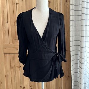 GAP wrap blouse